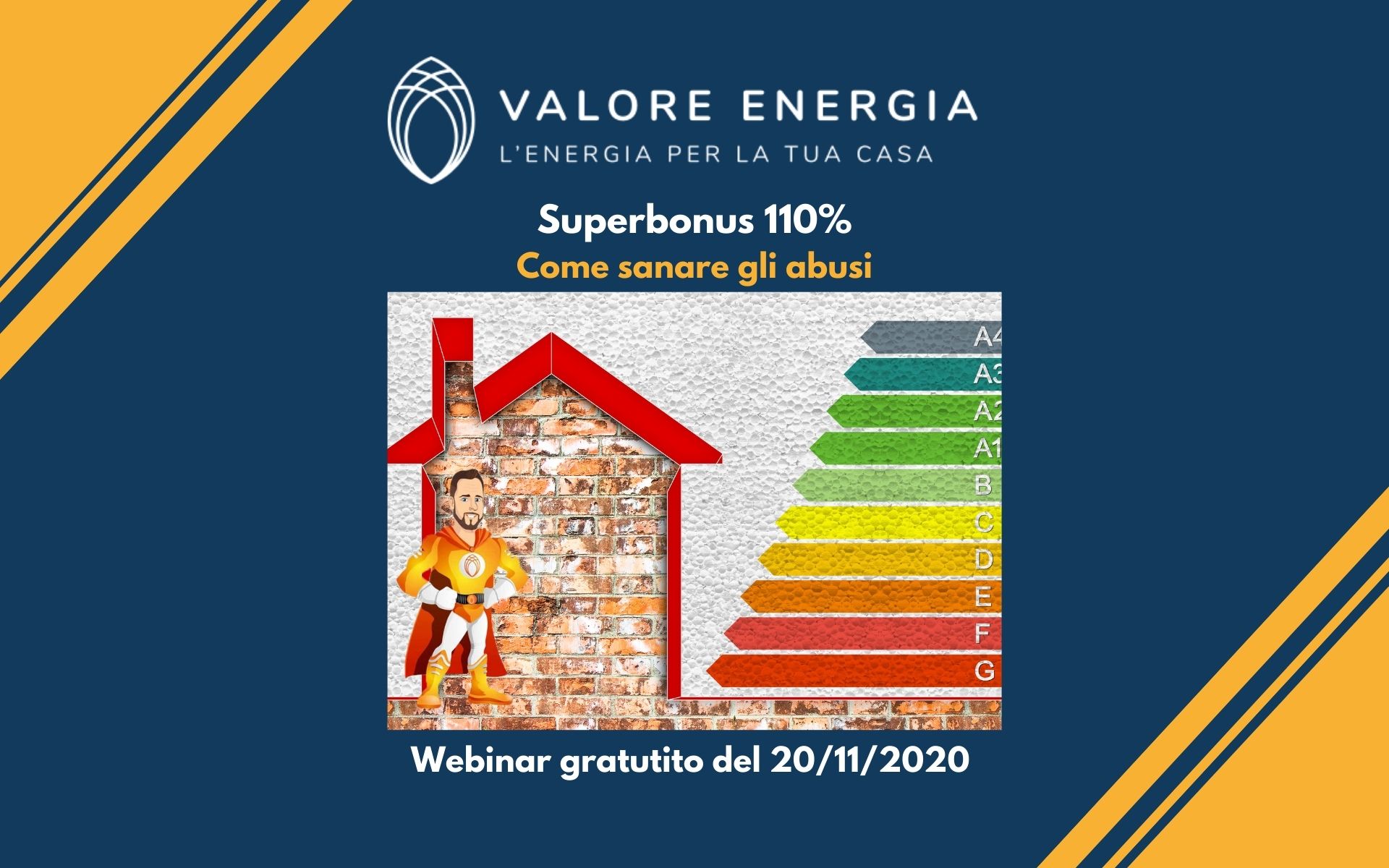 Scopri come sanare gli abusi - webinar sul Superbonus 110% di Valore Energia