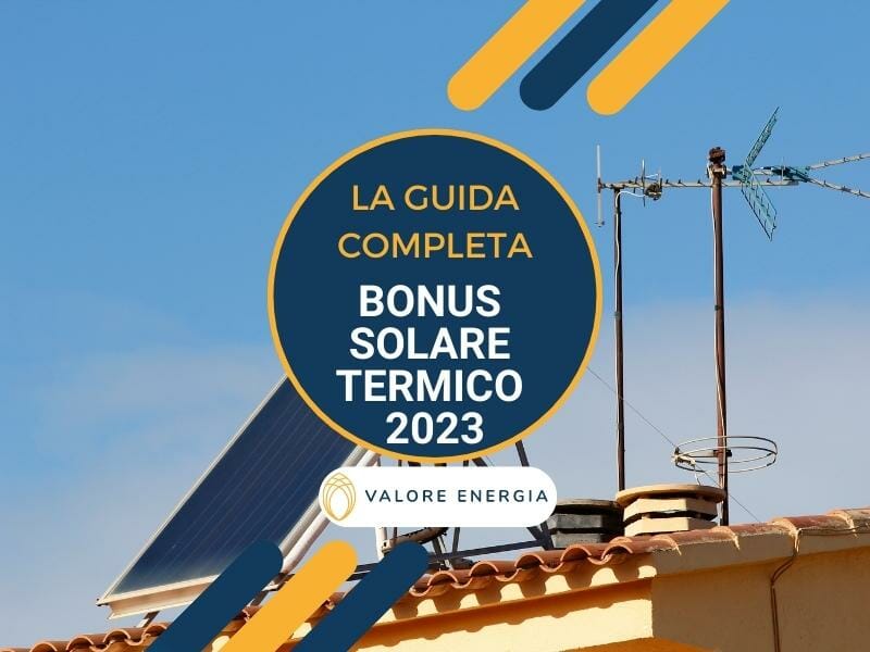 Bonus solare termico 2023