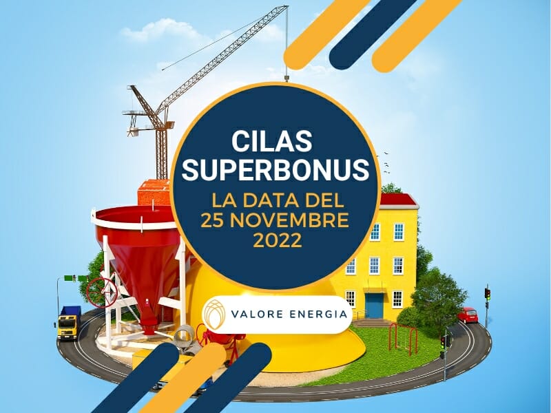 Cilas superbonus: per i condomini c'è tempo fino al 25 novembre 2022