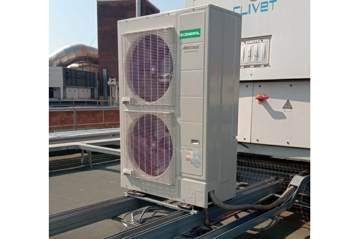 Impianto di climatizzazione aziendale 146 kW