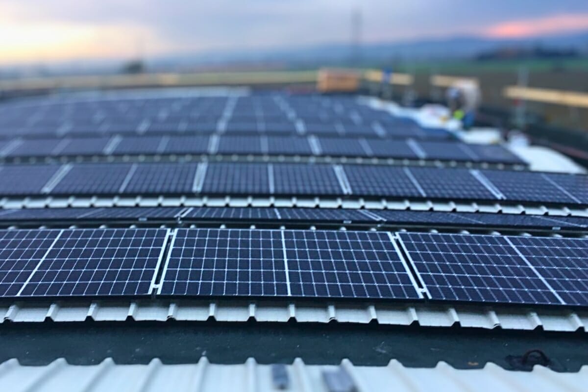 Impianto fotovoltaico industriale da 56.55 kW