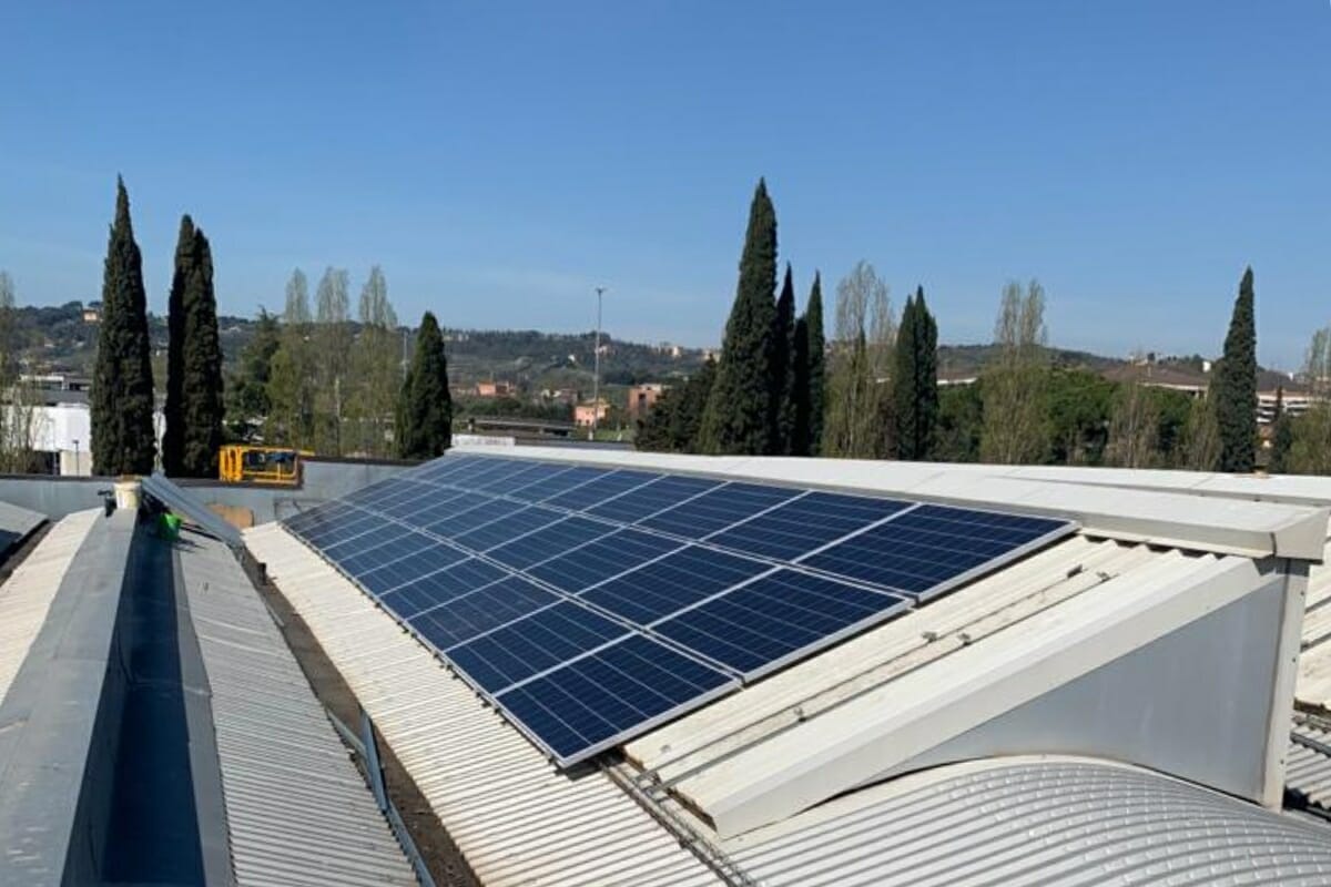 Impianto fotovoltaico aziendale 199.6 kW