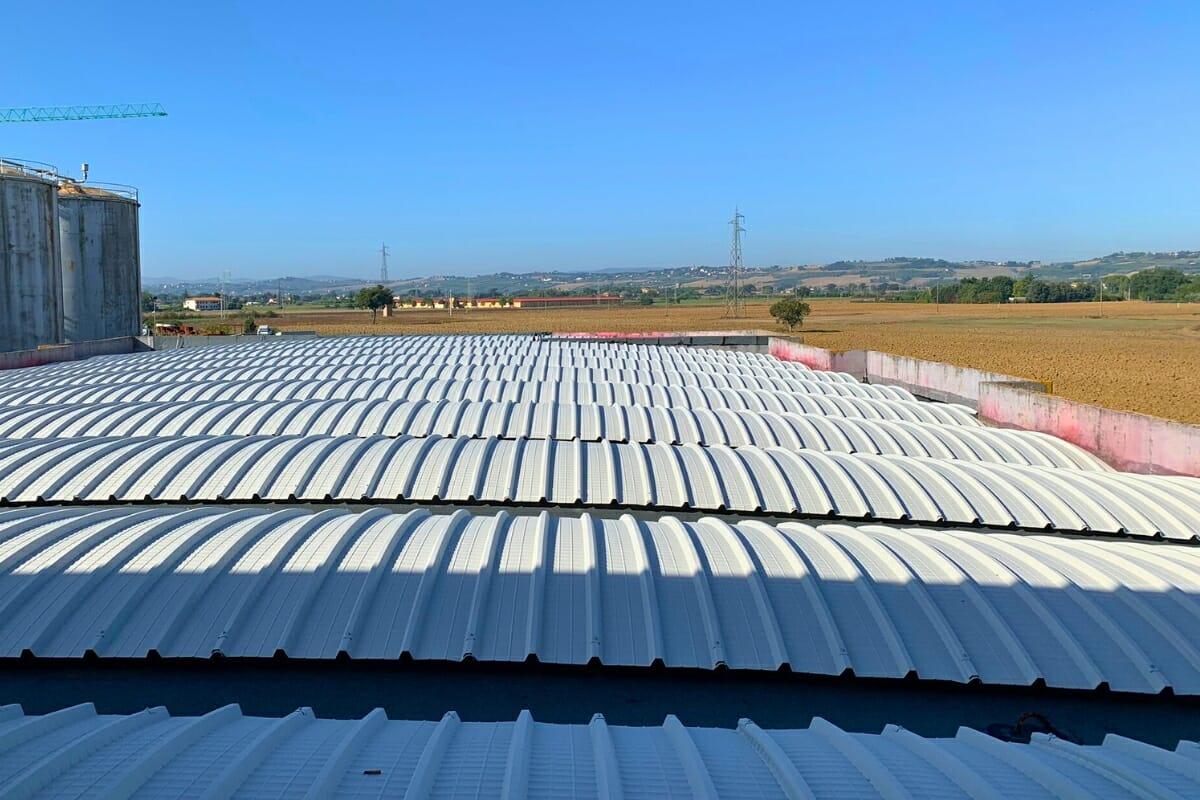 Impianto fotovoltaico industriale da 56.55 kW