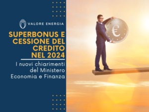 Superbonus e cessione del credito nel 2024: nuovi chiarimenti dal MEF